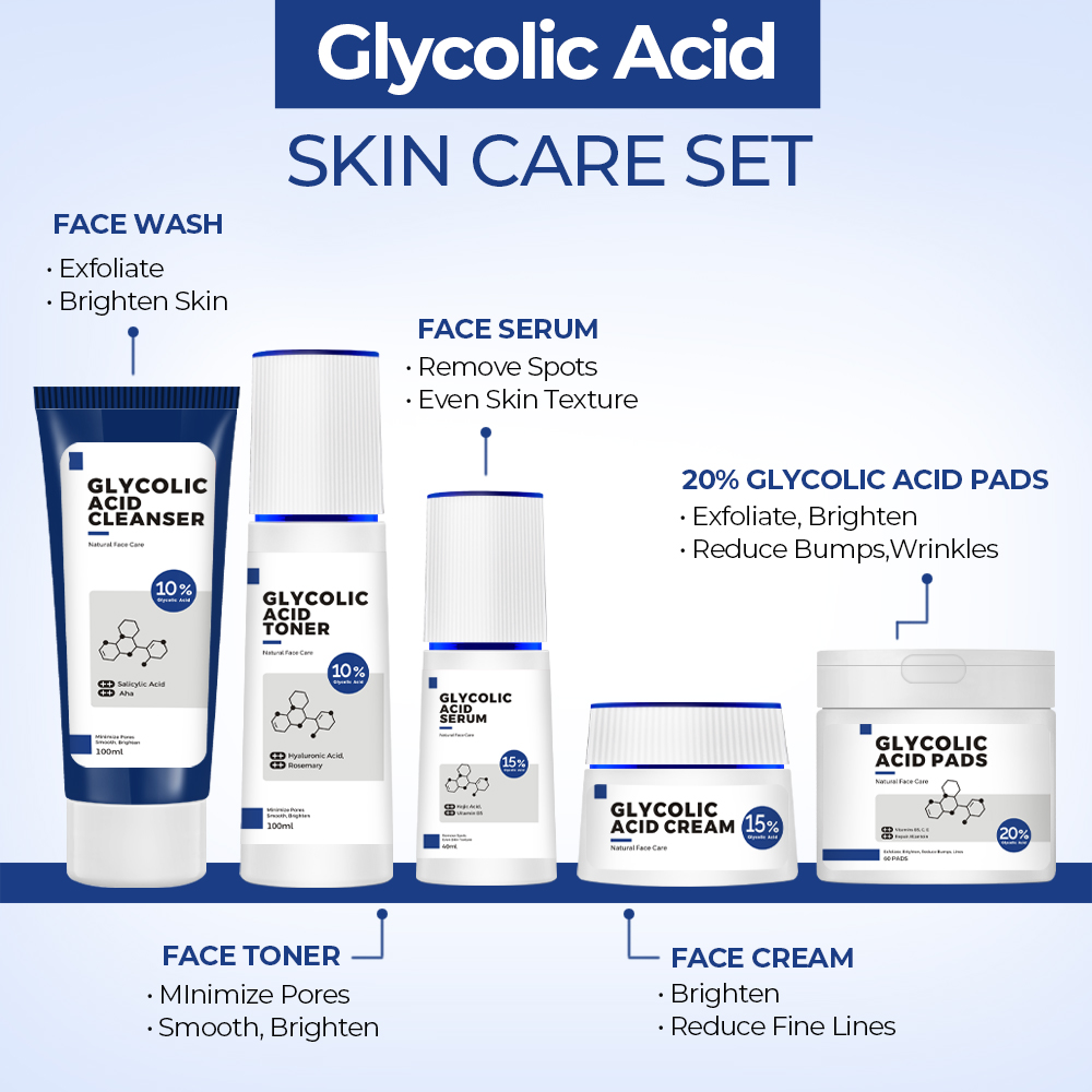 Glycolic Acid Skin Care Set